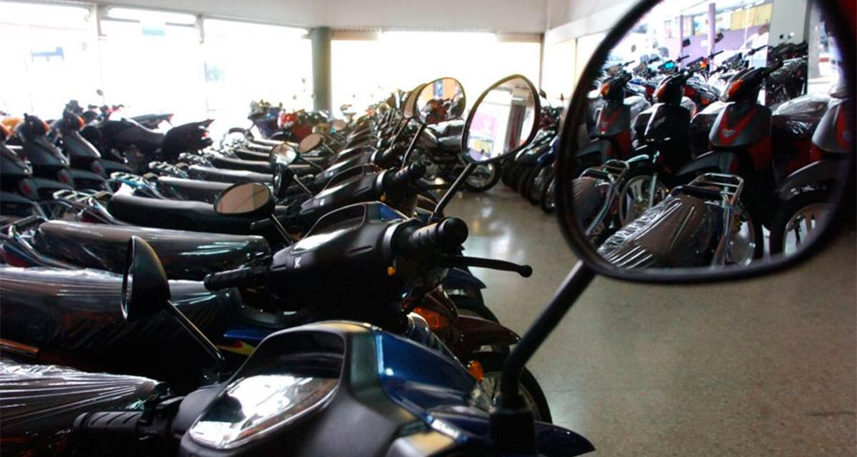 Cayó el patentamiento de motos en noviembre